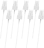 8 Pcs Spray Cap for Glycolic Acid, Spray Tops for Toner Bottles (White) V1259-DP01-H-00014