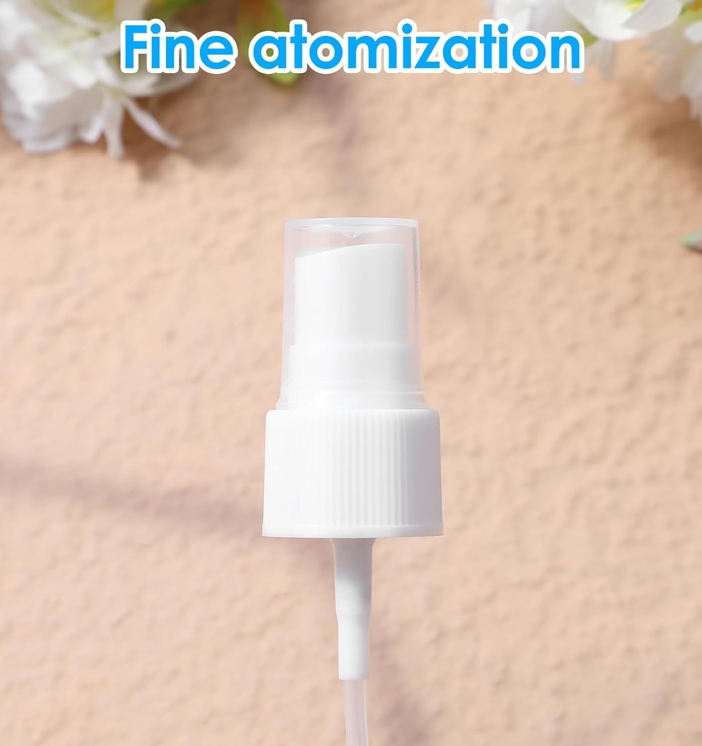 8 Pcs Spray Cap for Glycolic Acid, Spray Tops for Toner Bottles (White) V1259-DP01-H-00014