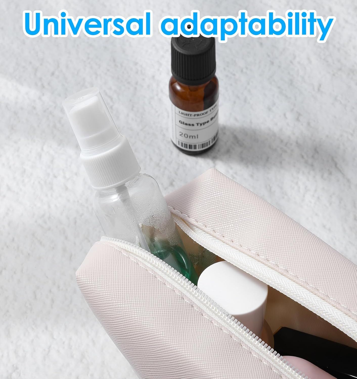 8 Pcs Spray Cap for Glycolic Acid, Spray Tops for Toner Bottles (White) V1259-DP01-H-00014