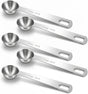 5PCS Teaspoon Measuring Spoon, 4.72 inch Stainless Steel 1 Tsp Measuring Spoon Set for Kitchen Ingredients V1259-DP01-H-00024