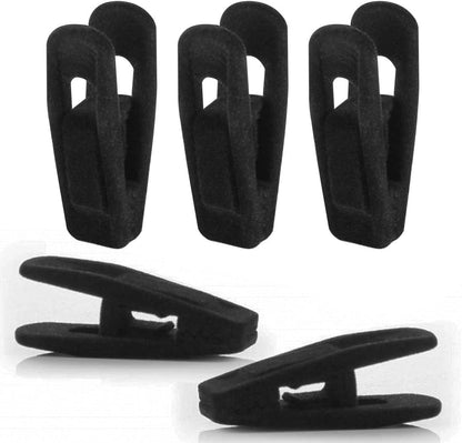 Velvet Hanger Clips - 20pcs Plastic Clips for Velvet Hangers V1259-DP01-H-00026