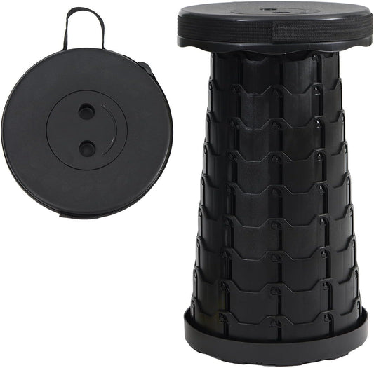 Portable Telescoping Foldable Stool - Lightweight, Outdoor Essential for Camping, Picnicking, Park Leisure, V1259-DP01-H-00034