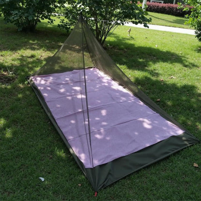 Camping Mosquito Net Compact Ultralight No-See-Um Breathable Mesh Bugnet Mosquito Netting Fits Sleeping Bags, V1259-DP01-H-00041
