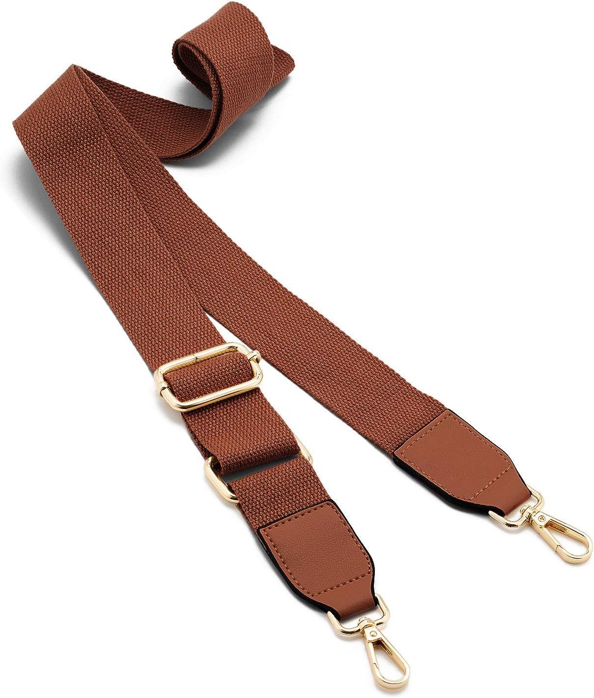 Wide Shoulder Purse Strap Replacement Adjustable Belt Canvas Bag Crossbody Handbag V1259-DP01-H-00047