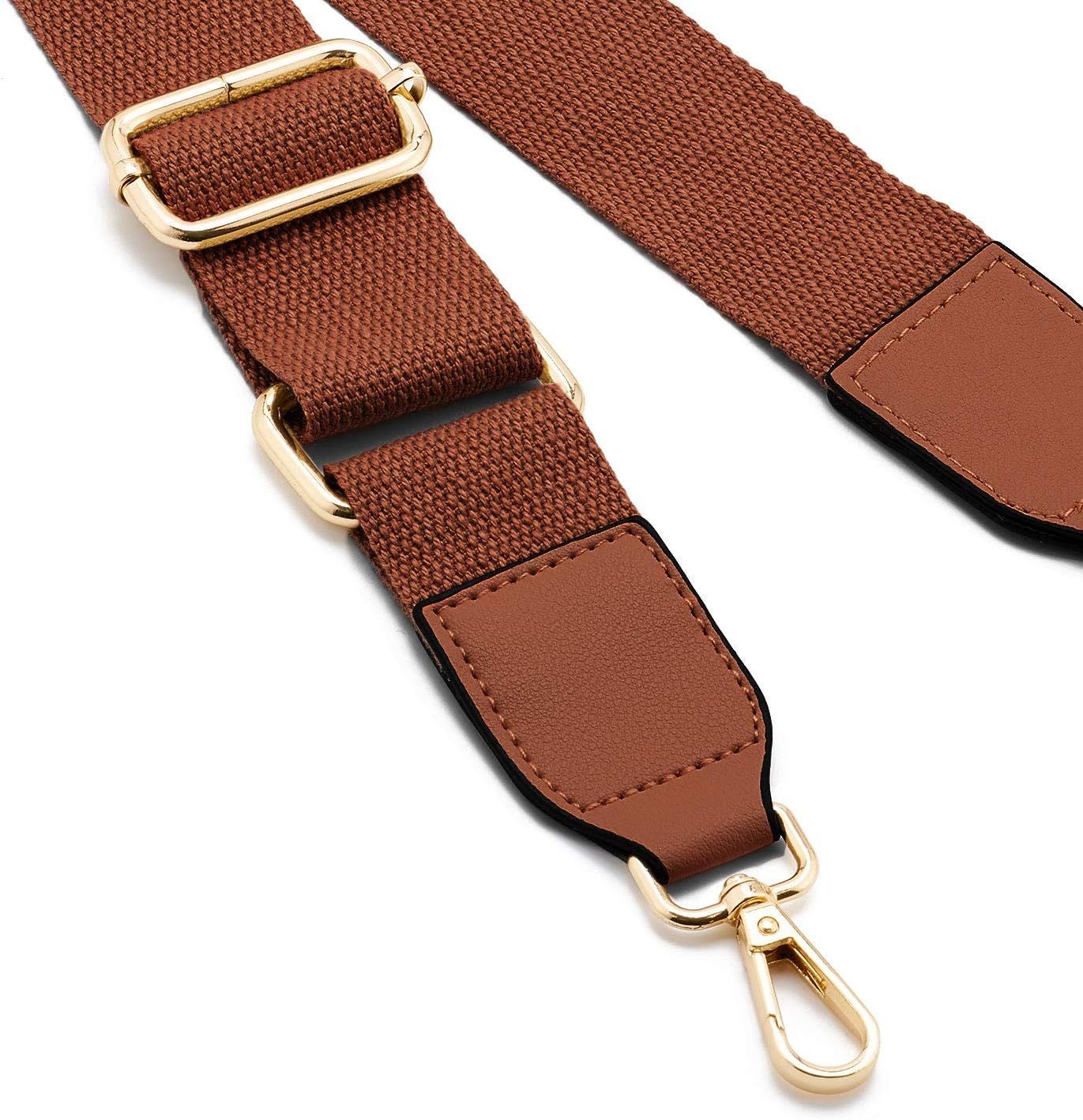 Wide Shoulder Purse Strap Replacement Adjustable Belt Canvas Bag Crossbody Handbag V1259-DP01-H-00047