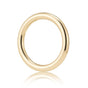 15pcs Metal Seamless Welded O Rings,Multi-Purpose O-Ring Hardware for Crafts Macrame Rings,Gold,1 inch V1259-DP01-H-00056