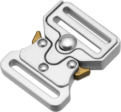 Tactical Buckle Replacement 2 pack,Metal Buckle Clip for Dog Collar, Keychain, Hunting Belt Bags V1259-DP01-H-00061