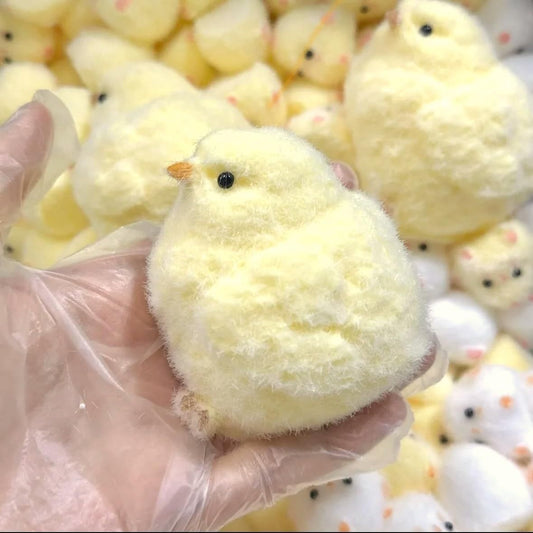 Handmade Chick Squeeze Toys Ultra Soft Squishy Fidget Toys Silicone Squishies Toys for Stress Relief ( V1259-DP01-H-00085