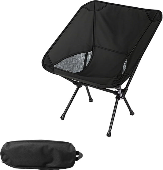 Portable Camping Chair Lightweight Foldable Outdoor Chair for Hiking Camp Backpacking Lawn Beach Fishing V1259-DP01-I-00017