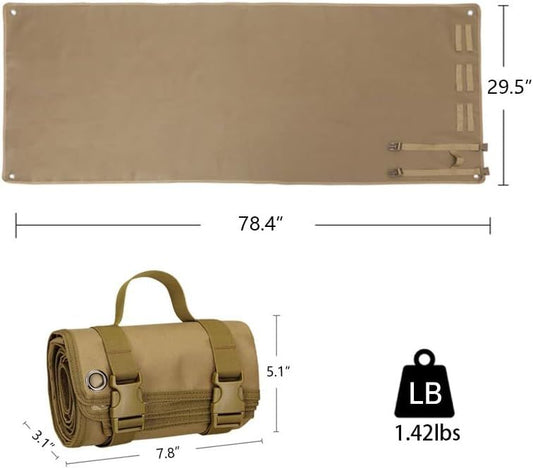 Outdoor Camping Tactical Training Shooting Mat Anti Slip Pad, Waterproof and Moisture-Proof Folding Mat V1259-DP01-I-00020