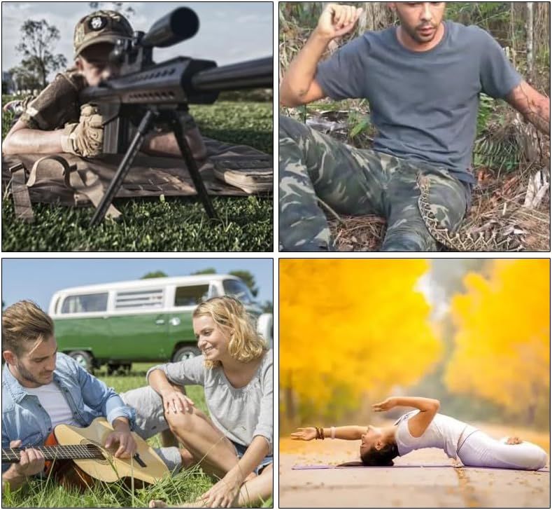 Outdoor Camping Tactical Training Shooting Mat Anti Slip Pad, Waterproof and Moisture-Proof Folding Mat V1259-DP01-I-00020