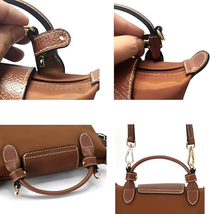 Leather Strap Suitable for Longchamp Handbag,Crossbody Adjustable Shoulder Strap Conversion Kit V1259-DP01-I-00029