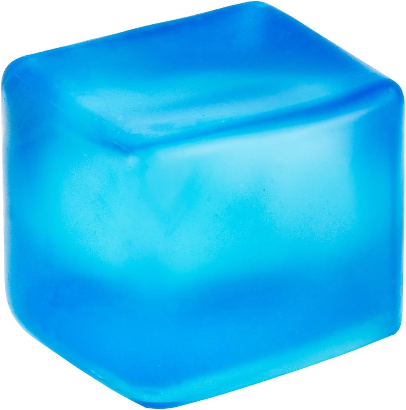 Giant Stress Cube - 3.15" Cube-Sensory Fidget Squeeze Toy with Super Solid Squish-Slow Rising Ice Cube Stress V1259-DP01-I-00048