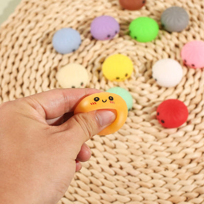 Fidget Squishy Stress Relief Toy 24-Pack - Mystery Dumpling Squishy Calendar Blind Box - Adult Decompression Squeeze Toy - Baozi 24pcs