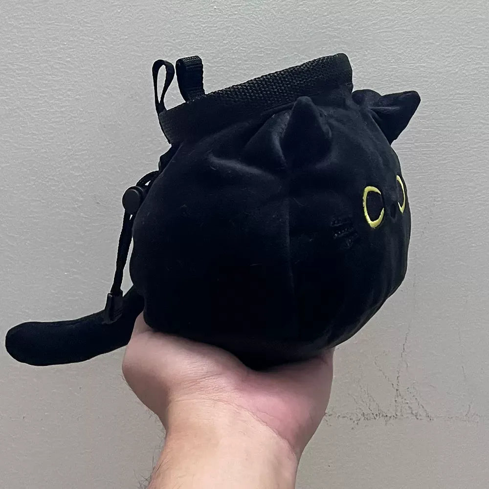 Black Cat Chalk Bag Rock Climbing Equipment V1261-BLACKCAT001