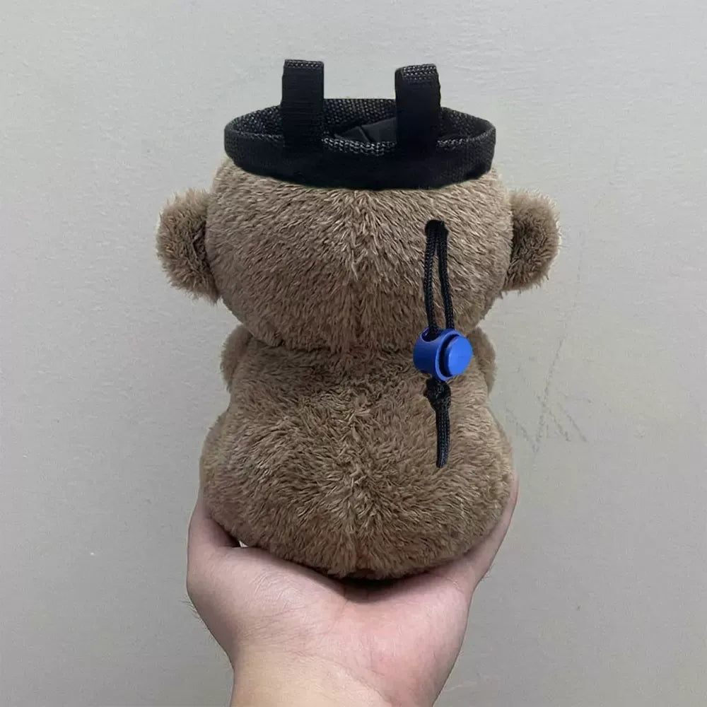 Lucky Monkey Chalk Bag Rock Climbing Chalk Bag Suitable Bouldering Gym Indoor & Outdoor Climbing with V1261-LUCKYMONKEY001