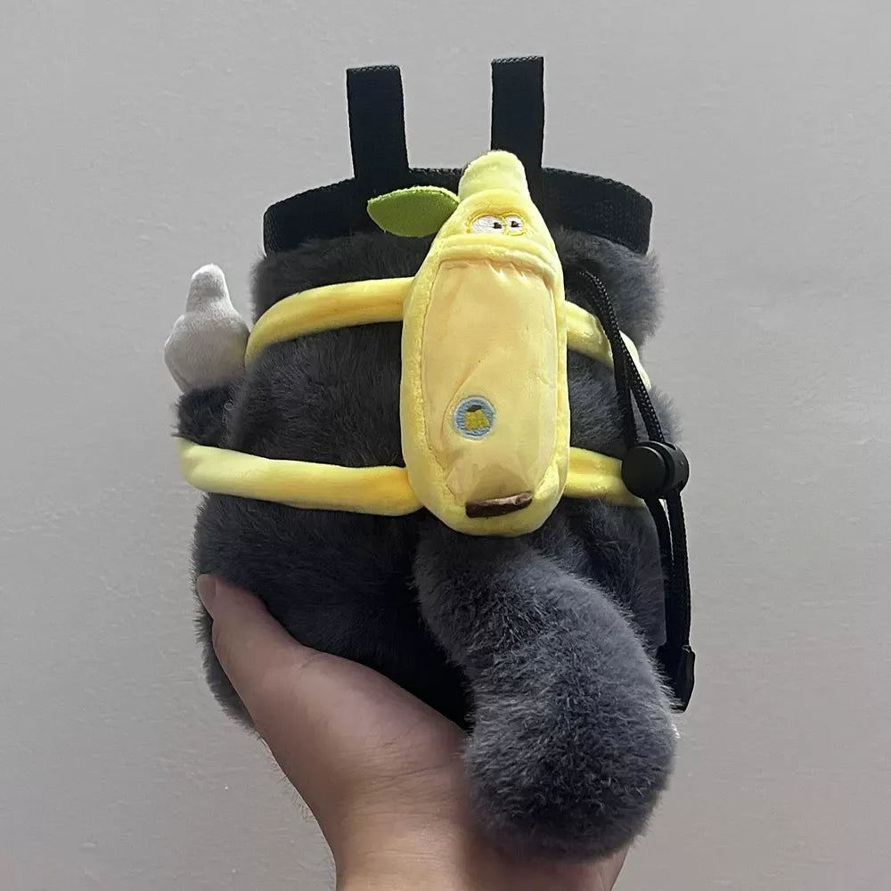 Banana Monkey Chalk Bag Rock Climbing Equipment V1261-MONKEY002