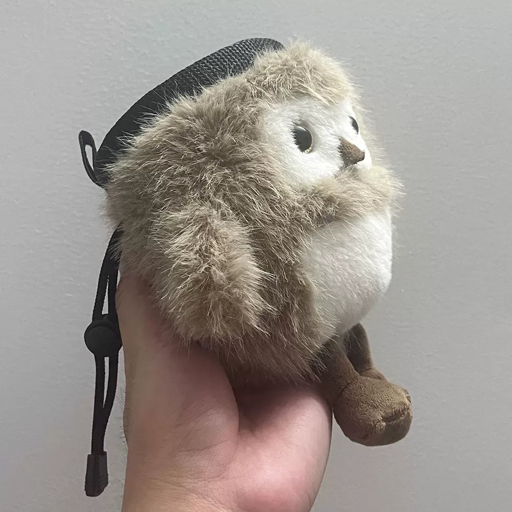 Cute Plush Owl Chalk Bag Climbing Bag Climbing Gear Gift V1261-OWL001
