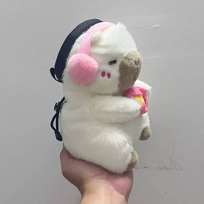 White Earphone Capybara Chalk Bag Rock Climbing Chalk Bag V1261-SNORLAX001