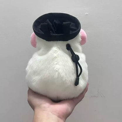 White Earphone Capybara Chalk Bag Rock Climbing Chalk Bag V1261-SNORLAX001