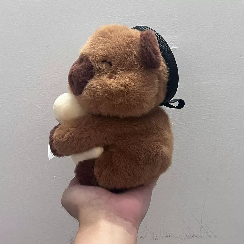 Capybara Hold Duck Chalk Bag Rock Climbing Chalk Bag V1261-STITCH001