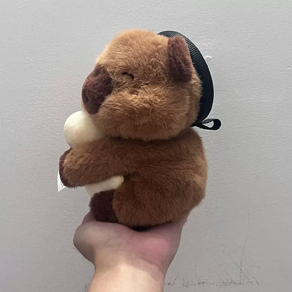 Capybara Hold Duck Chalk Bag Rock Climbing Chalk Bag V1261-STITCH001