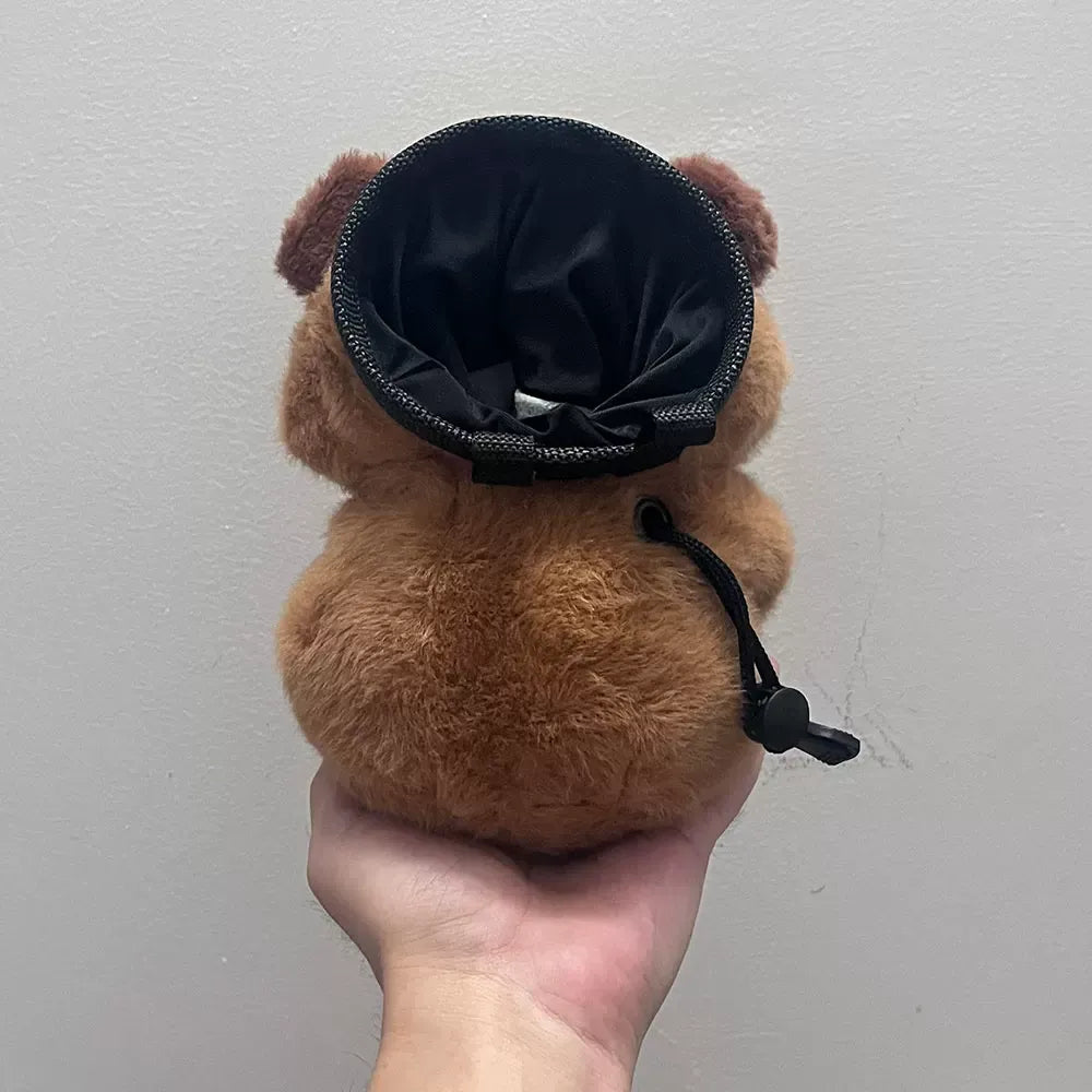 Capybara Hold Duck Chalk Bag Rock Climbing Chalk Bag V1261-STITCH001