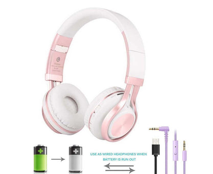 Bluetooth Headphones,Folding Stereo Wireless Bluetooth Headphones V1263-JX-10