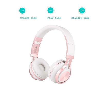 Bluetooth Headphones,Folding Stereo Wireless Bluetooth Headphones V1263-JX-10