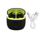 Language Translator Earbuds Wireless Bluetooth 5.3 Noise Reduction Support 84 Languages Waterproof Voice Black V1263-JX-100