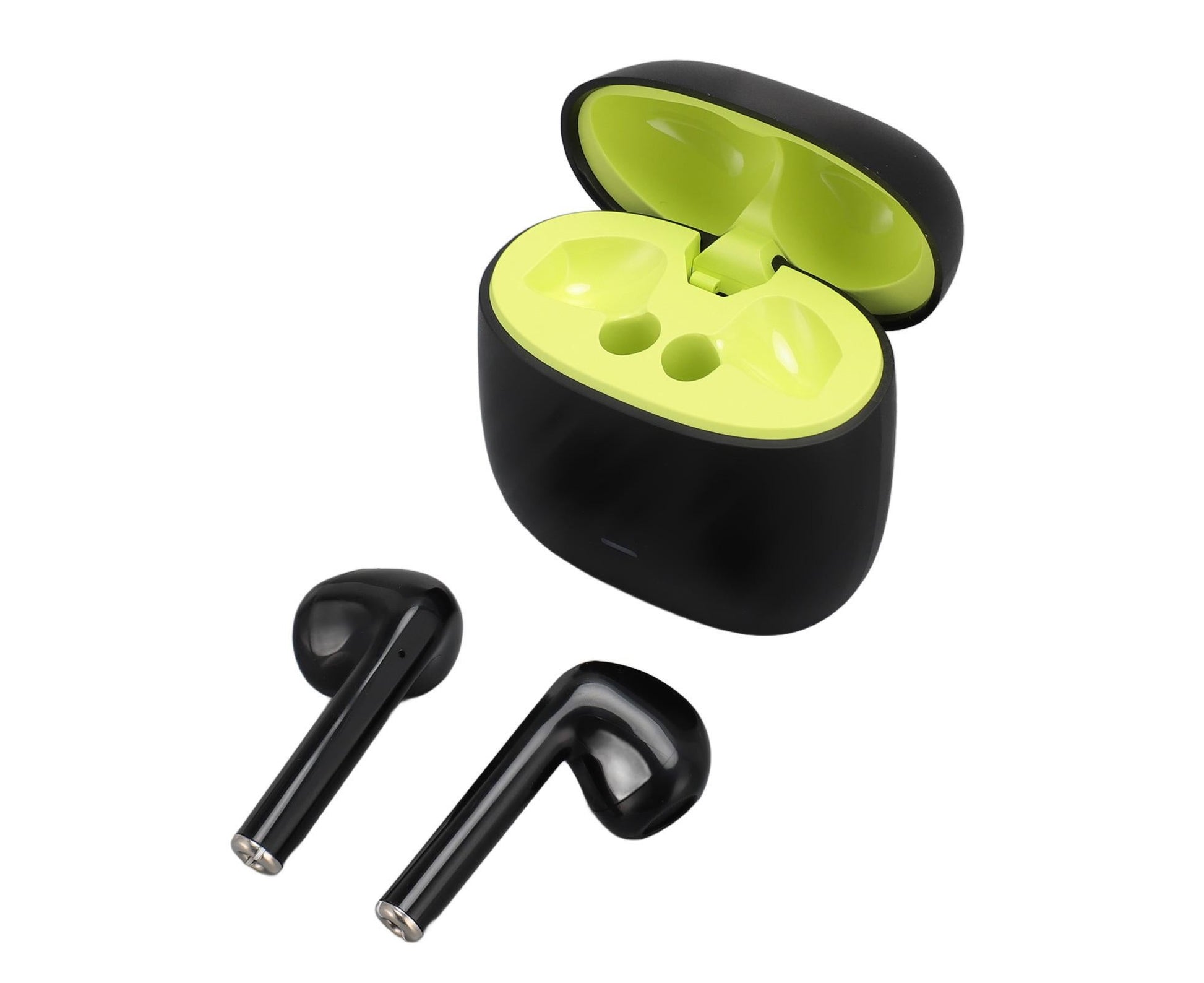 Language Translator Earbuds Wireless Bluetooth 5.3 Noise Reduction Support 84 Languages Waterproof Voice Black V1263-JX-100