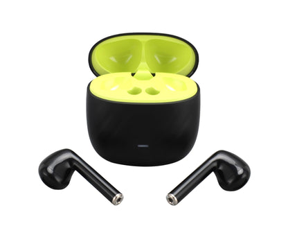 Language Translator Earbuds Wireless Bluetooth 5.3 Noise Reduction Support 84 Languages Waterproof Voice Black V1263-JX-100