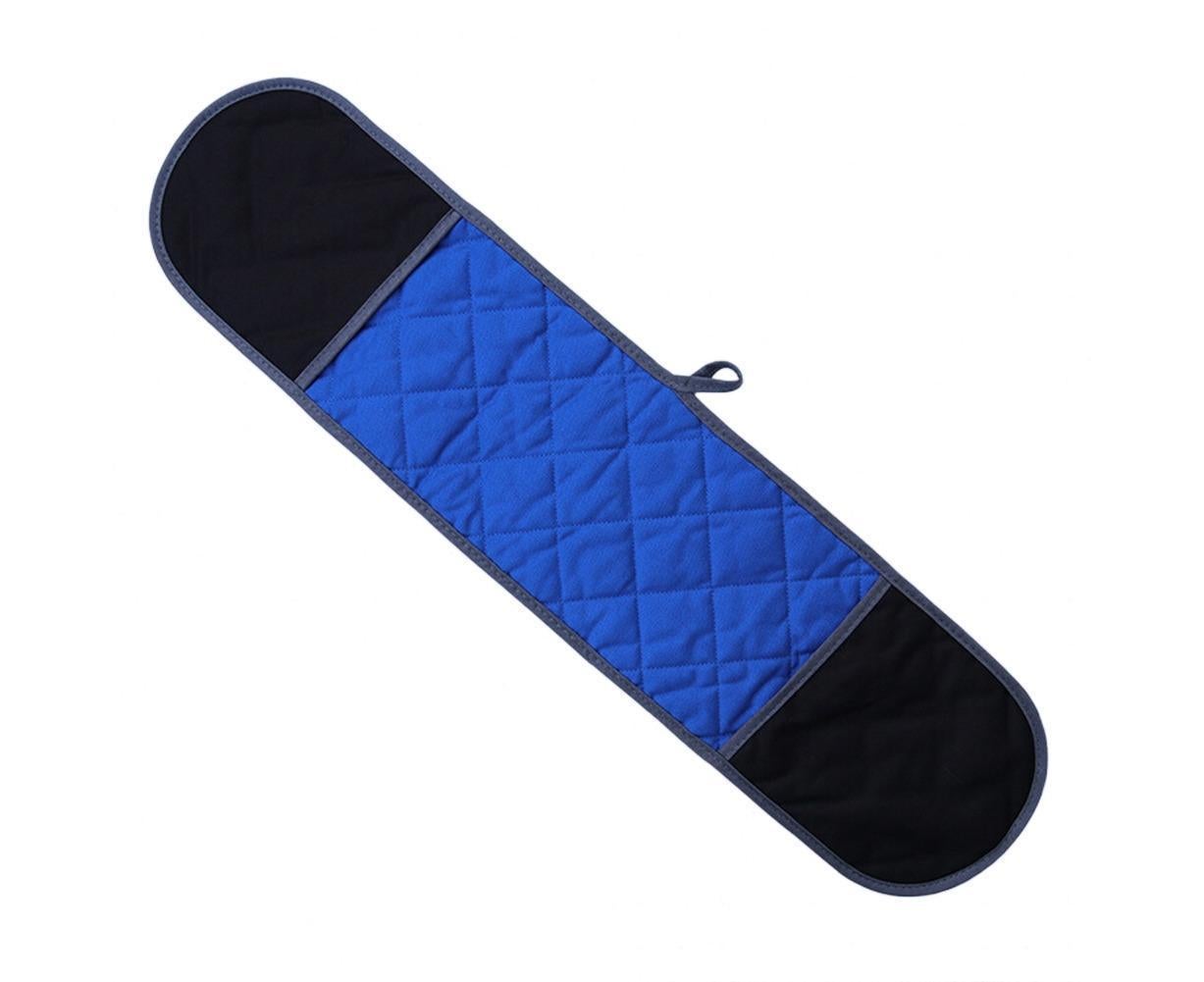 Double-ended Heat Resistant Cotton Mitt Oven Padded Kitchen Baking Glove Tool-Blue V1263-JX-1000