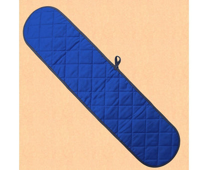 Double-ended Heat Resistant Cotton Mitt Oven Padded Kitchen Baking Glove Tool-Blue V1263-JX-1000