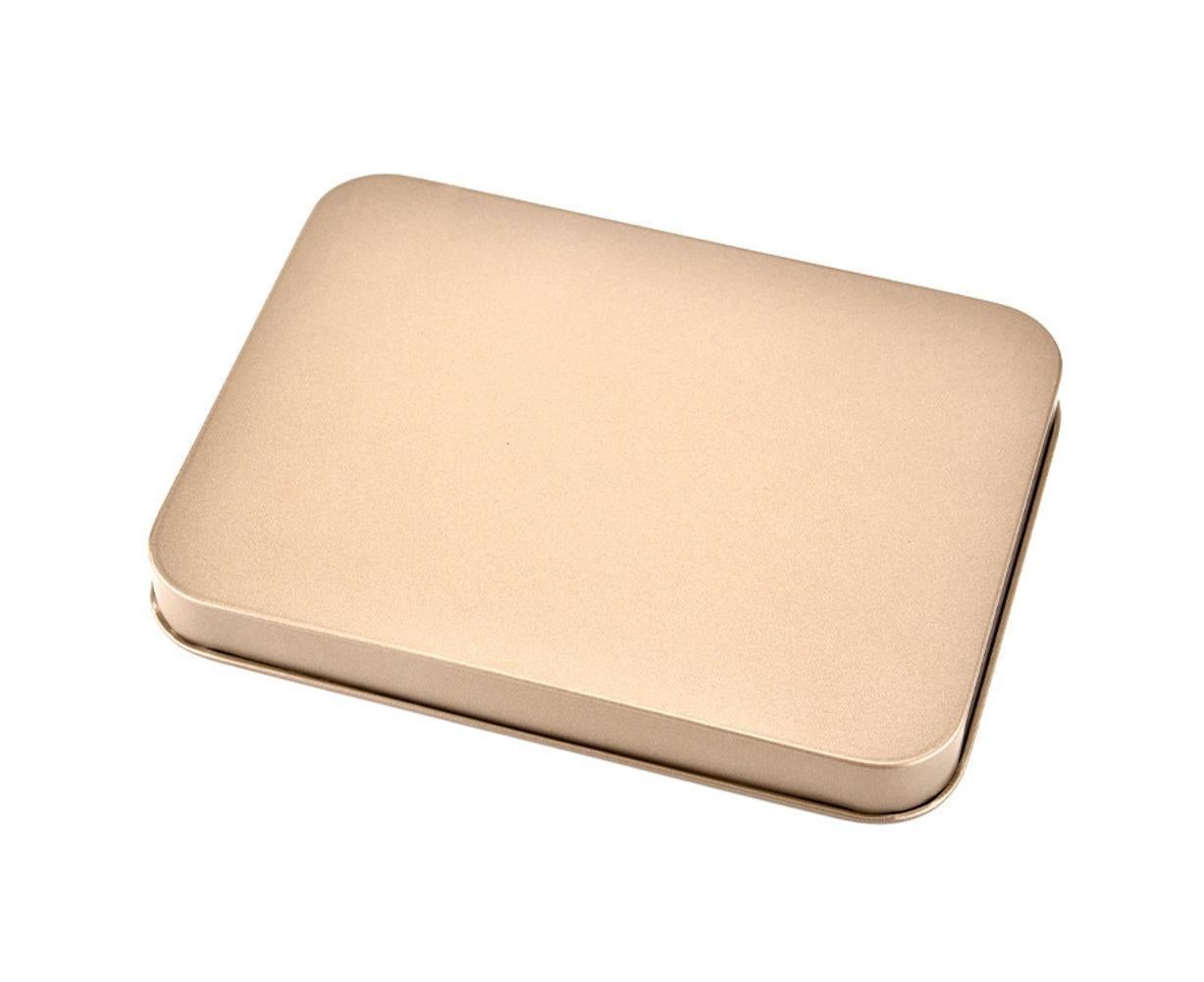 Non-stick Rectangular Cake Pan Baking Oven Tray Dish Mold Bakeware Kitchen Tool-Golden V1263-JX-1001
