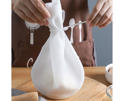 Kneading Dough Bag Food Grade Non-stick Silicone Non-deformation Flour Mixing Bag Baking Tool-L V1263-JX-1002