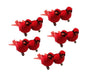 10Pcs Artificial Red Christmas Lucky Birds DIY Xmas Tree Pendant Decoration Gift-B V1263-JX-1003