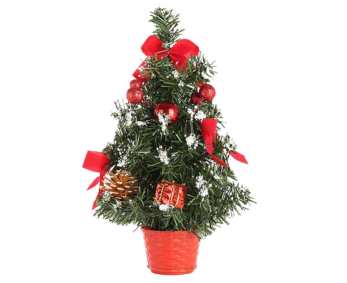 30cm Mini Christmas Tree Artificial Christmas Tree-Red V1263-JX-1004