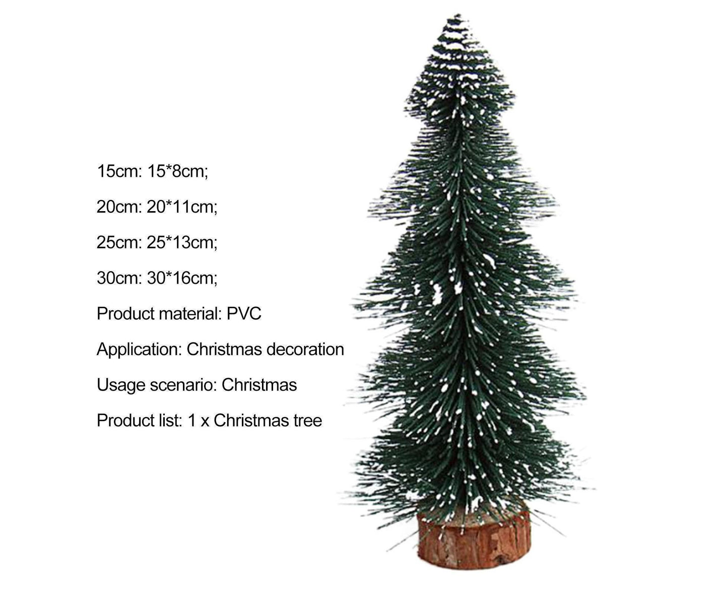 Mini Christmas Tree Artificial Xmas Cedar Decor-30cm V1263-JX-1008