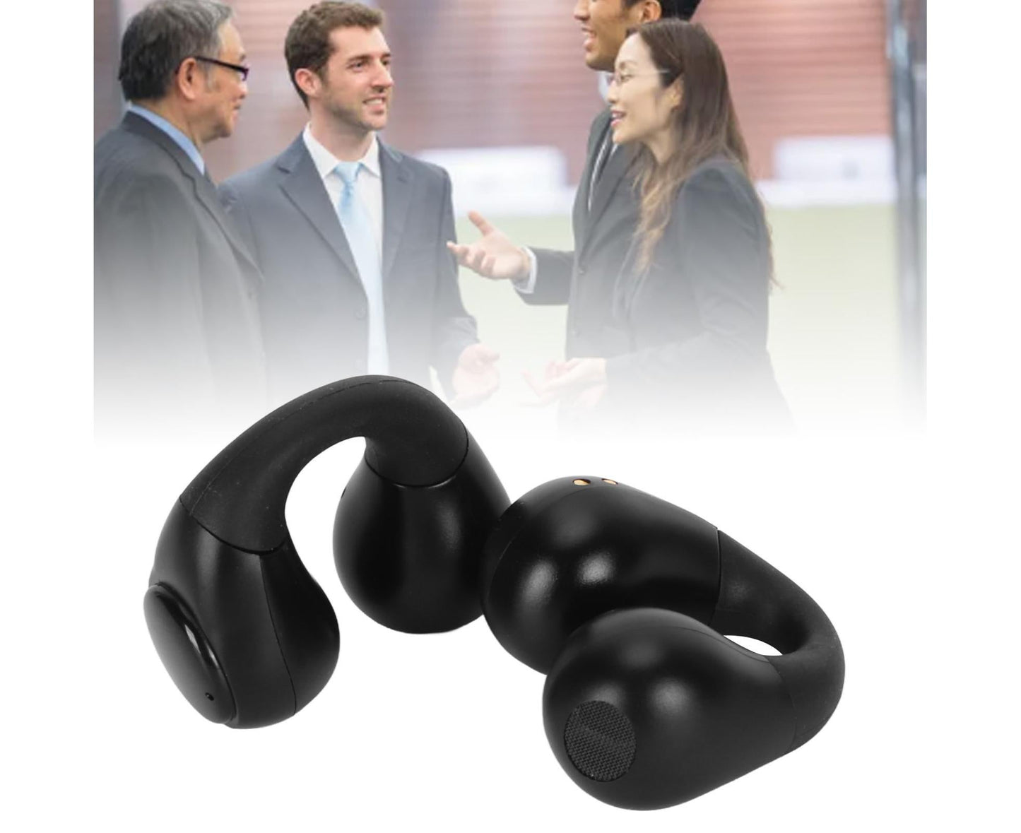 Language Translator Earbuds 144 Languages Bluetooth 5.3 Noise Reduction Wireless Device with Digital Display V1263-JX-102
