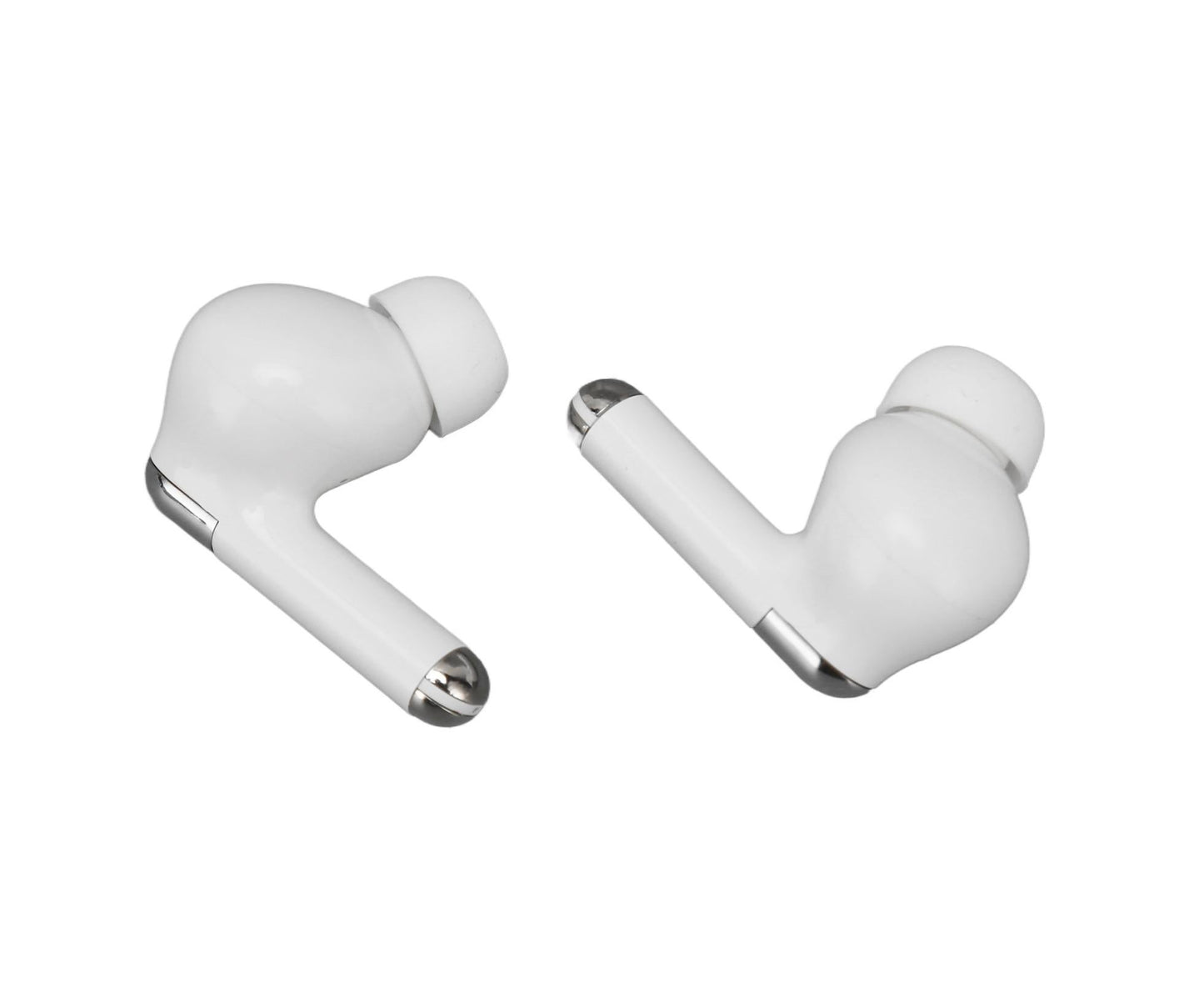 Language Translator Earbuds 144 Languages Noise Reduction Bluetooth 5.3 Wireless Smart Earphone White V1263-JX-103