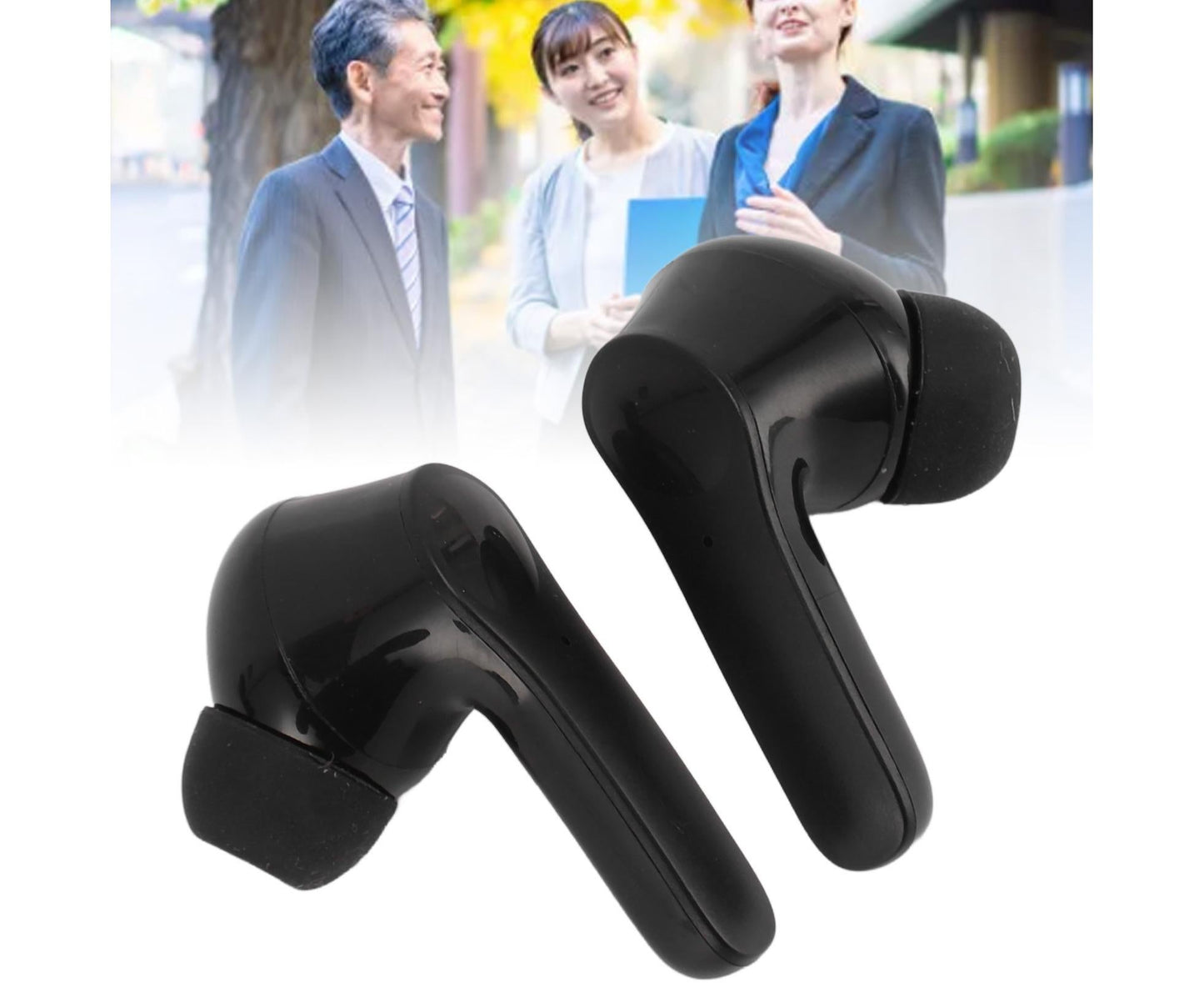 Language Translator Earbuds Wireless Bluetooth 5.3 Noise Reduction Smart Touch Waterproof Portable Device V1263-JX-104