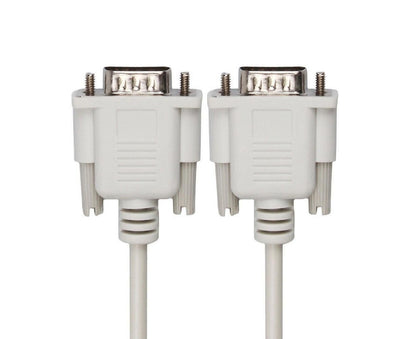2Pcs 1.5/3/5m RS232 DB9 9Pin Serial Male to Male COM Port Data Converter Cable V1263-JX-1042