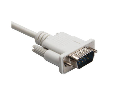 2Pcs 1.5/3/5m RS232 DB9 9Pin Serial Male to Male COM Port Data Converter Cable V1263-JX-1042