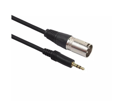 3.5mm Stereo Jack Plug to 3 Pin XLR Male Microphone Audio Cable Cord Adapter V1263-JX-1048