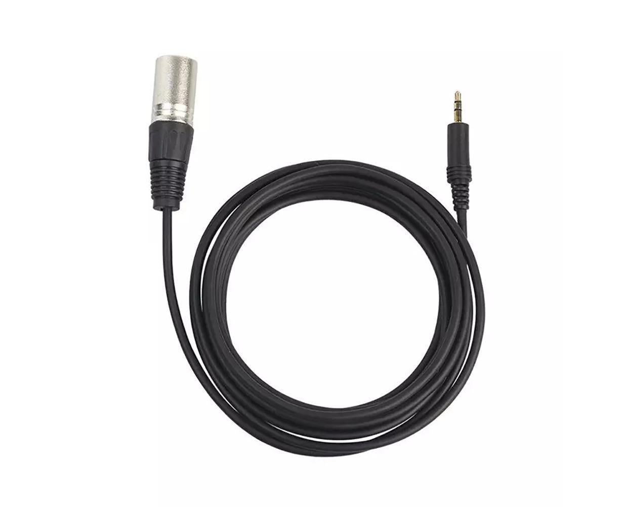 3.5mm Stereo Jack Plug to 3 Pin XLR Male Microphone Audio Cable Cord Adapter V1263-JX-1048