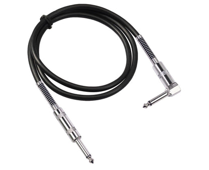 90 Degree Electric Guitar Audio Cable Musical Instruments Connecting Cord Line V1263-JX-1055