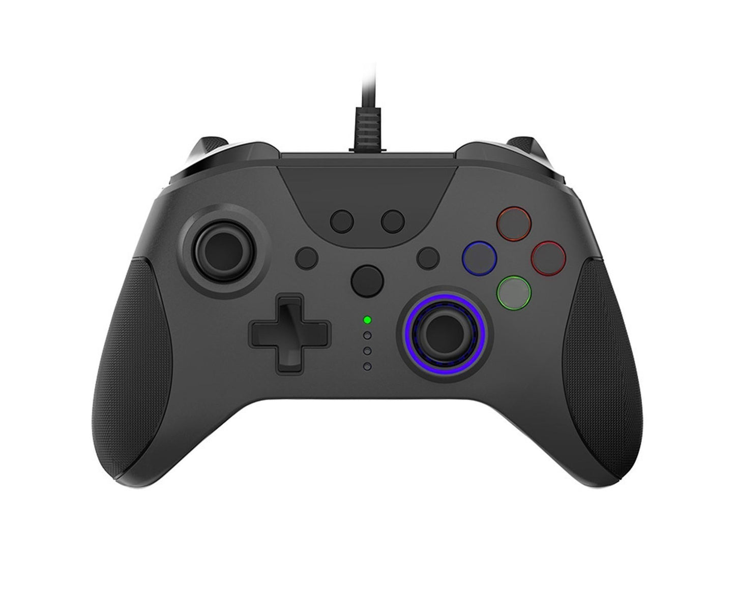 AG110 Game Joystick Vibration Ergonomic Design No Delay Wired Connection Non-slip Game Control Sensitive USB V1263-JX-1057