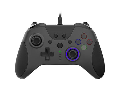 AG110 Game Joystick Vibration Ergonomic Design No Delay Wired Connection Non-slip Game Control Sensitive USB V1263-JX-1057