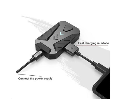 Bluetooth Gaming Keyboard Mouse Converter Adapter for iOS Android Phone Tablet Black V1263-JX-1060